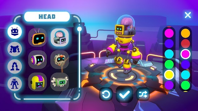 Phiêu lưu cùng các robot nhỏ trong game Tiny Robots: Portal Escape