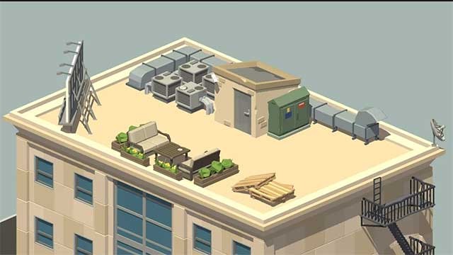 Câu chuyện trong Tiny Room Stories được chia thành nhiều chương