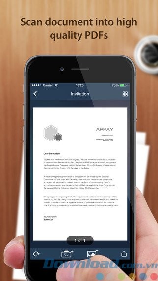 Scan PDF nhiều trang
