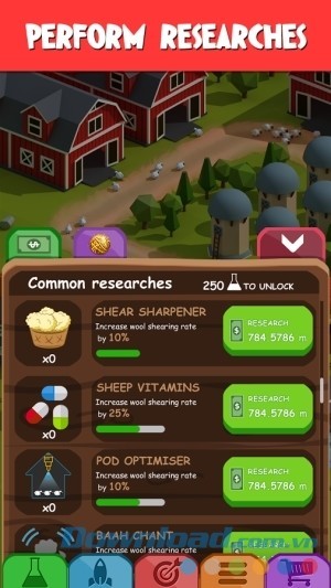 Nghiên cứu thị trường Tiny Sheep cho Android