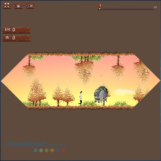 Vượt chướng ngại vật trong game Tiny Tale