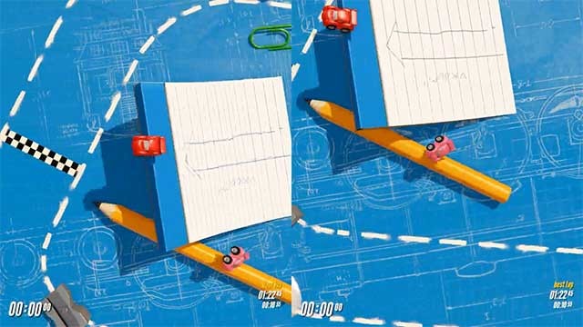 Điều khiển những chiếc ô tô bé như xe đồ chơi và tham gia các cuộc đua thú vị