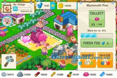 Tiny Village trên Android