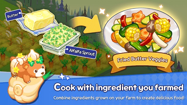 Nấu những món ăn thơm ngon từ nông sản từ trang trại