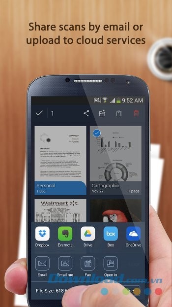 Dễ dàng chia sẻ