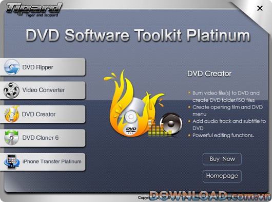 Tipard DVD Software Toolkit platinum