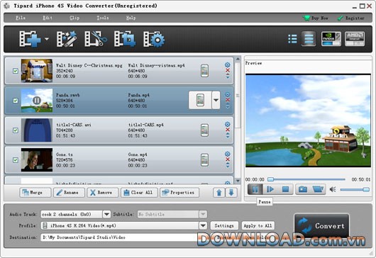 Tipard iPhone 4S Video Converter