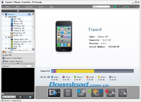 Tipard iPhone Transfer