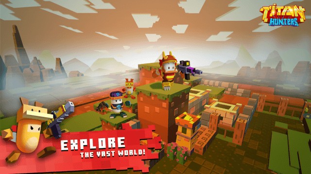 Khám phá thế giới rộng lớn của game Titan Hunters
