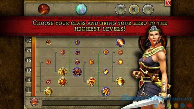 Nâng cấp nhân vật