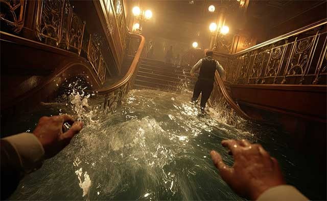 Nước sẽ dâng theo thời gian thực, làm thay đổi lối đi