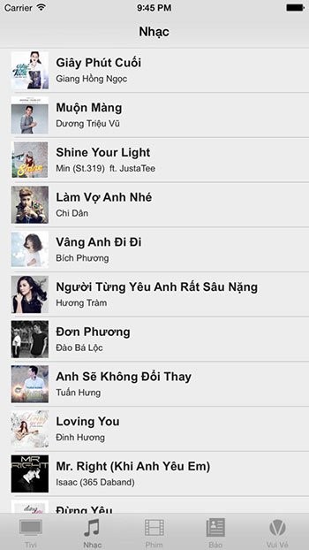 Nghe nhạc miễn phí