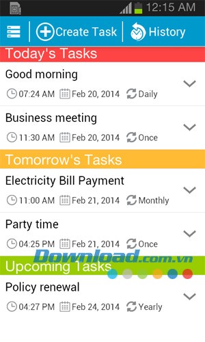 To Do Reminder cho Android