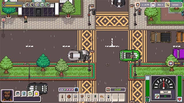 Trong thời gian rảnh rỗi, hãy lái xe dạo chơi khắp thành phố và tận hưởng cuộc sống