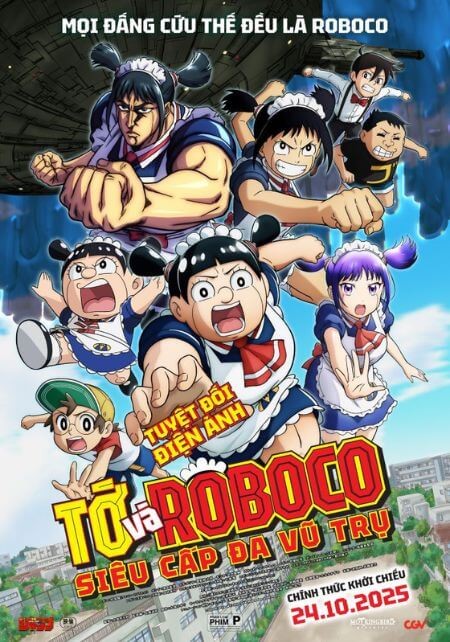 Poster phim Tớ và Roboco: Siêu cấp đa vũ trụ