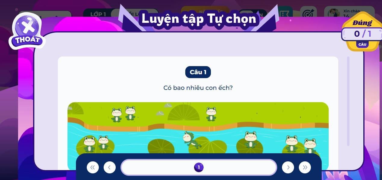 Các bài tập được tích hợp yếu tố trò chơi, giúp trẻ học mà chơi, chơi mà học