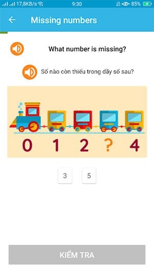 Học toán song ngữ