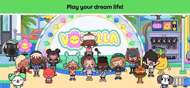 Trải nghiệm cuộc sống trong mơ của bạn với Toca Boca World