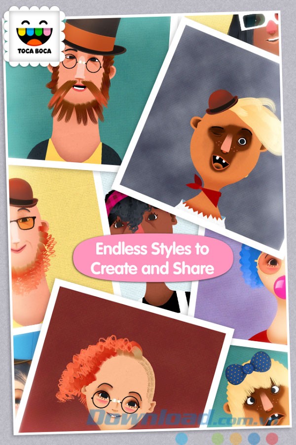 Làm tóc cho 6 nhân vật mới