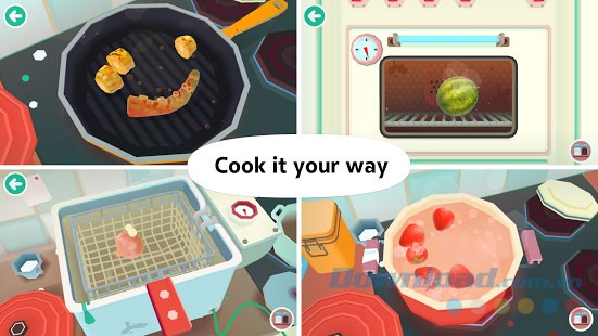 Game nấu ăn vui Toca Kitchen 2