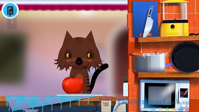 Phục vụ các vị khách dễ thương