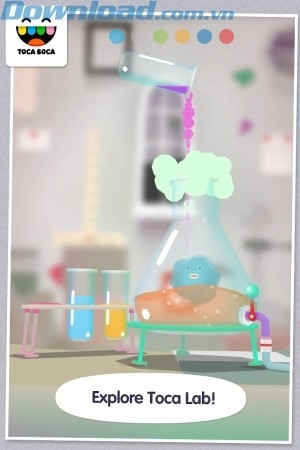 Khám phá phòng thí nghiệm Toca Lab với vô số điều thú vị