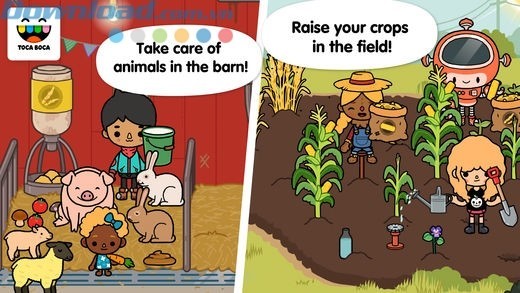 Trồng trọt và chăn nuôi như một nông dân thực thụ