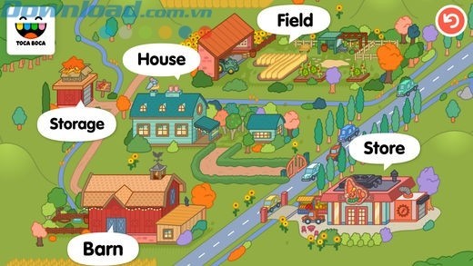 Khám phá nhiều địa điểm khác nhau