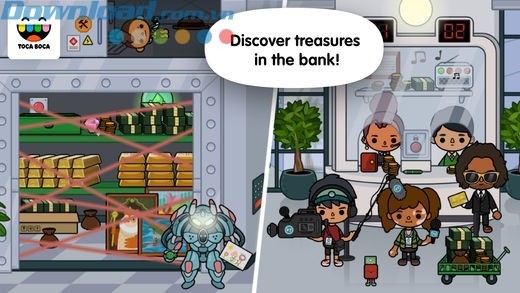 Khám phá kho báu trong ngân hàng