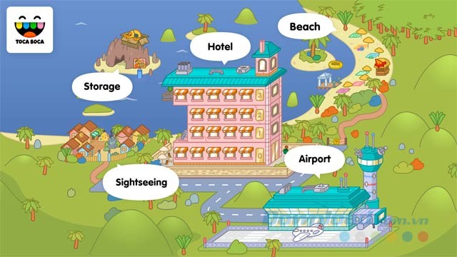 Tham gia nhiều hoạt động vui chơi khác nhau