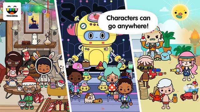 Gặp gỡ các nhân vật ở khắp mọi nơi