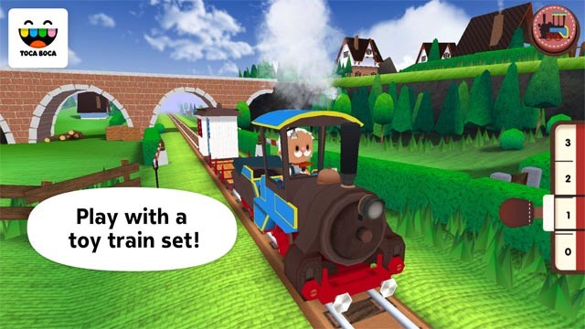 Lái tàu hỏa khám phá mọi miền cùng Toca