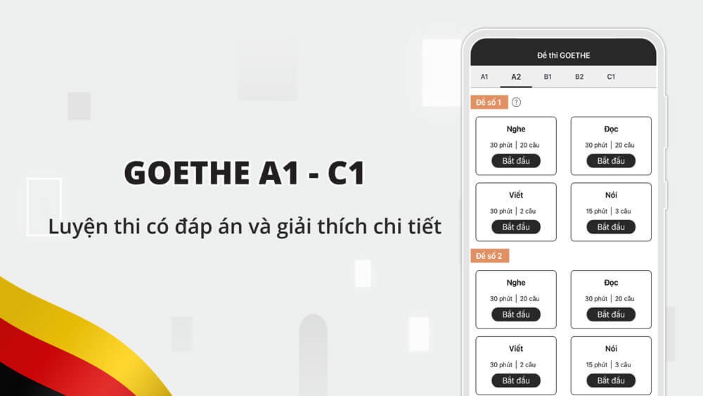 Luyện thi có đáp án và giải thích chi tiết.