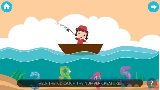 Bé học số đếm