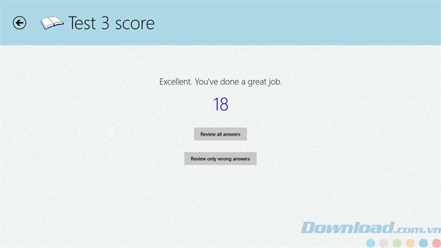 Xem số điểm ghi được