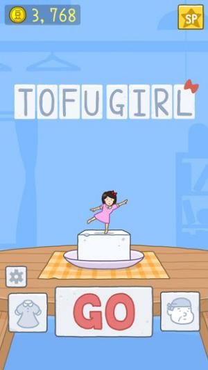 Tofu Girl là game xếp đậu phụ vui vẻ, thư giãn