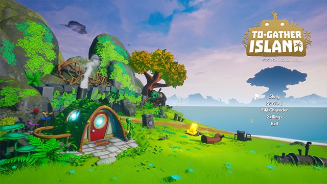 Game Togather Island sở hữu đồ họa hoạt hình dễ thương, đầy màu sắc