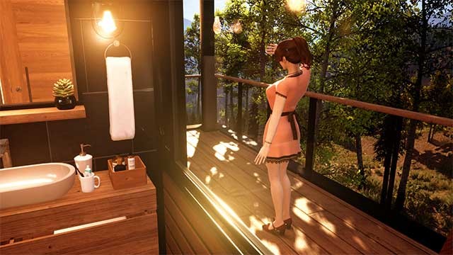 Tương tác với các cô gái như đi dã ngoại, uống rượu, mát xa,...