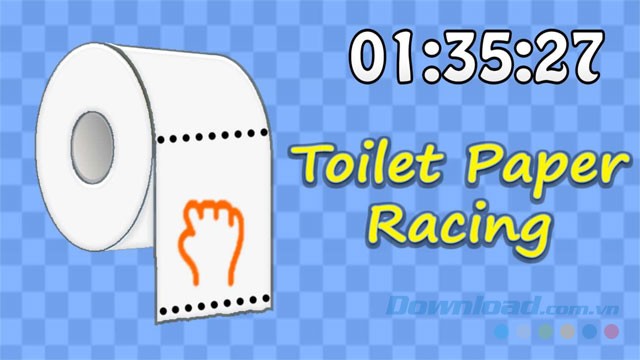 Game vui Toilet Paper Racing