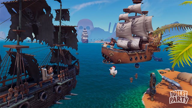 Hòa mình vào đấu trường quái vật bồn cầu kiểu mới trong game hành động vui Toilet Party