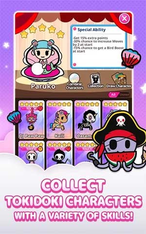 Thu thập các nhân vật đa dạng