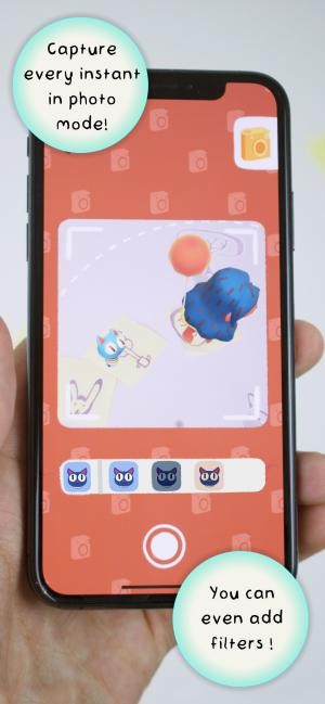 Bạn thậm chí có thể thêm các bộ lọc vào game