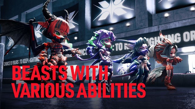 Chỉ huy những con Beats có khả năng khác nhau trong game TOKYO BEAST