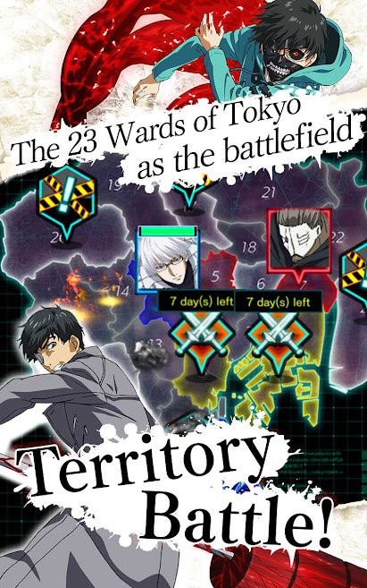 Chiến trường là 23 quận của Tokyo