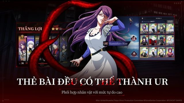 Hệ thống thẻ bài đa djang, có thể nâng cấp lên thành UR