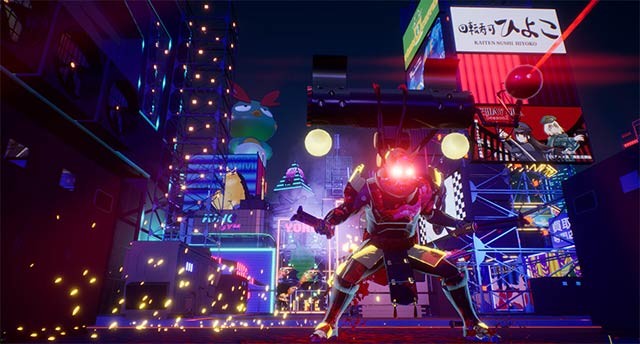 Bối cảnh game Tokyo Underground Killer là thành phố ngầm lấp lánh ánh đèn neon