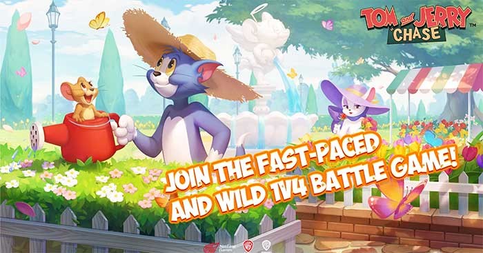 Tham gia vào cuộc đuổi bắt giữa mèo và 4 con chuột trong Tom and Jerry Chase