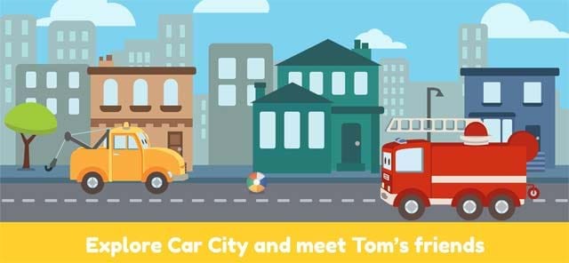 Khám phá thành phố Car City và gặp gỡ những người bạn của Tom