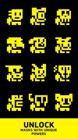Vô số mặt nạ với nhiều khả năng đặc biệt