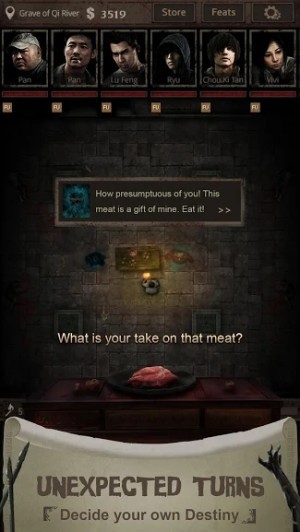 Lựa chọn của người chơi dẫn tới kết thúc khác nhau